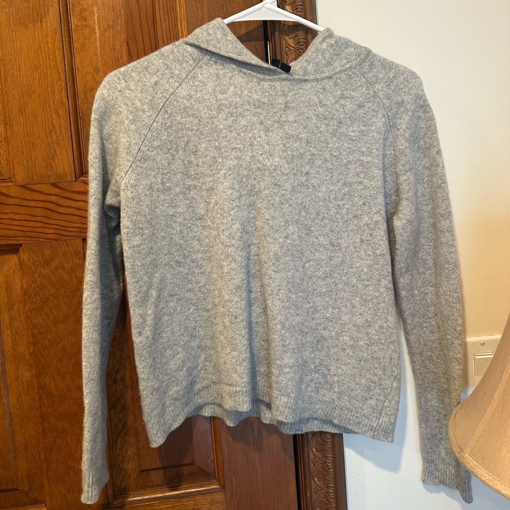Grey Theory 100% Cashmere Hoodie